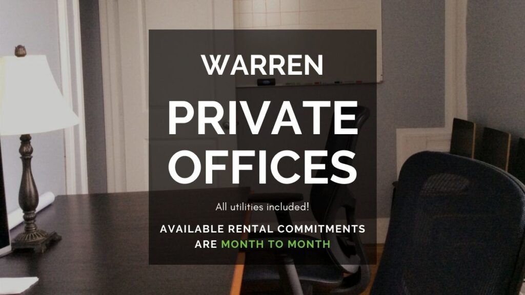 Sprout CoWorking Warren Available Private Offices